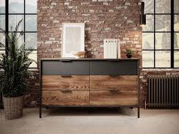 Kommode Montral (Kastanie/Anthrazit)