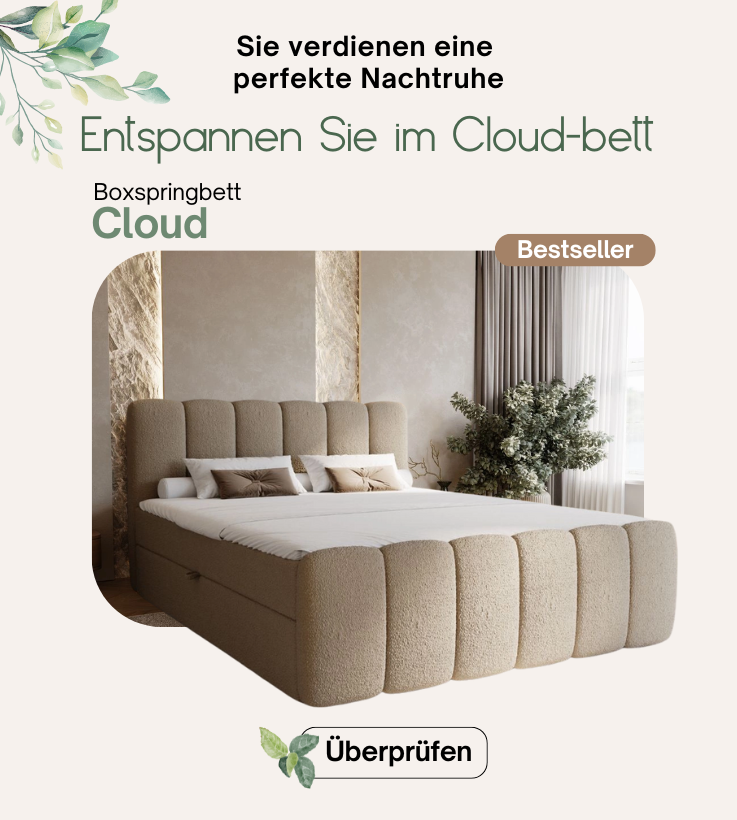 Boxspringbett Cloud