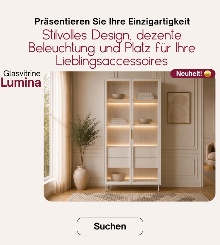 Vitrinenschrank Lumina