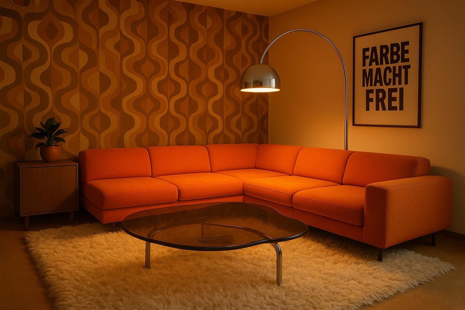 70er Jahre Möbel: Vintage Wohnen im 70s Style