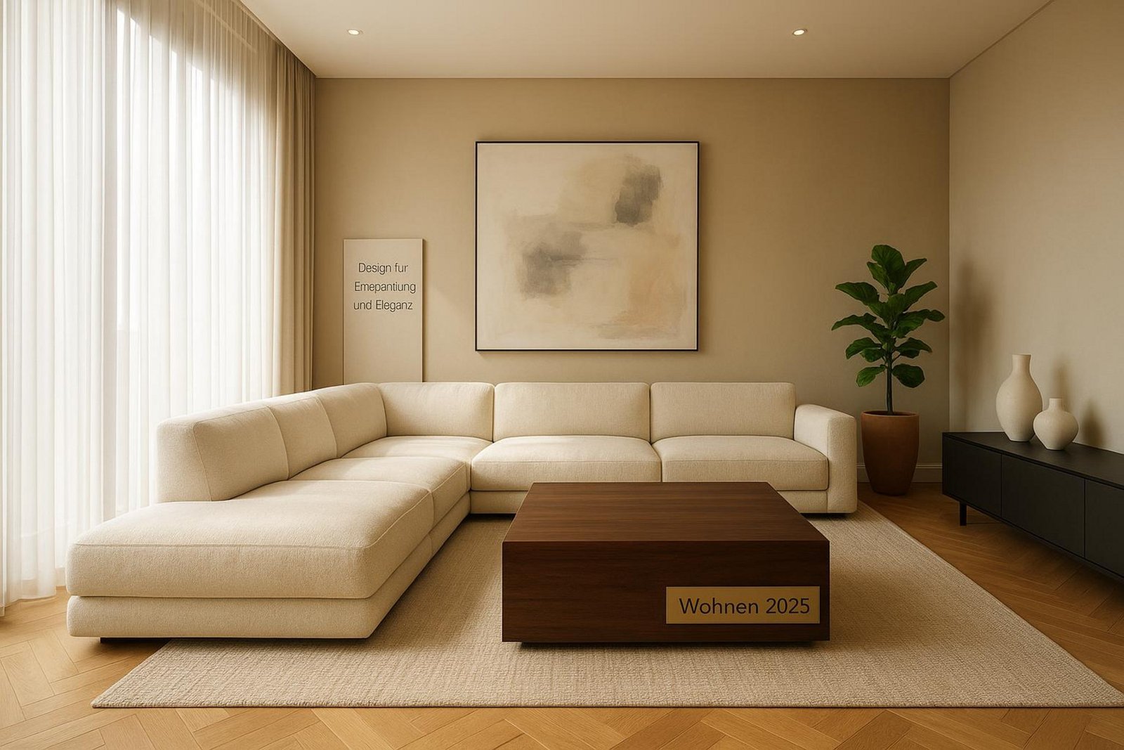 Luxus Wohnzimmer: Inspiration und Tipps für elegantes und modernes Wohnen