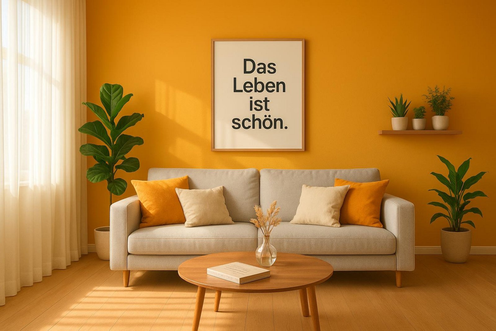 Würziger Trendalarm: Die Farbe Kurkuma für dein Zuhause