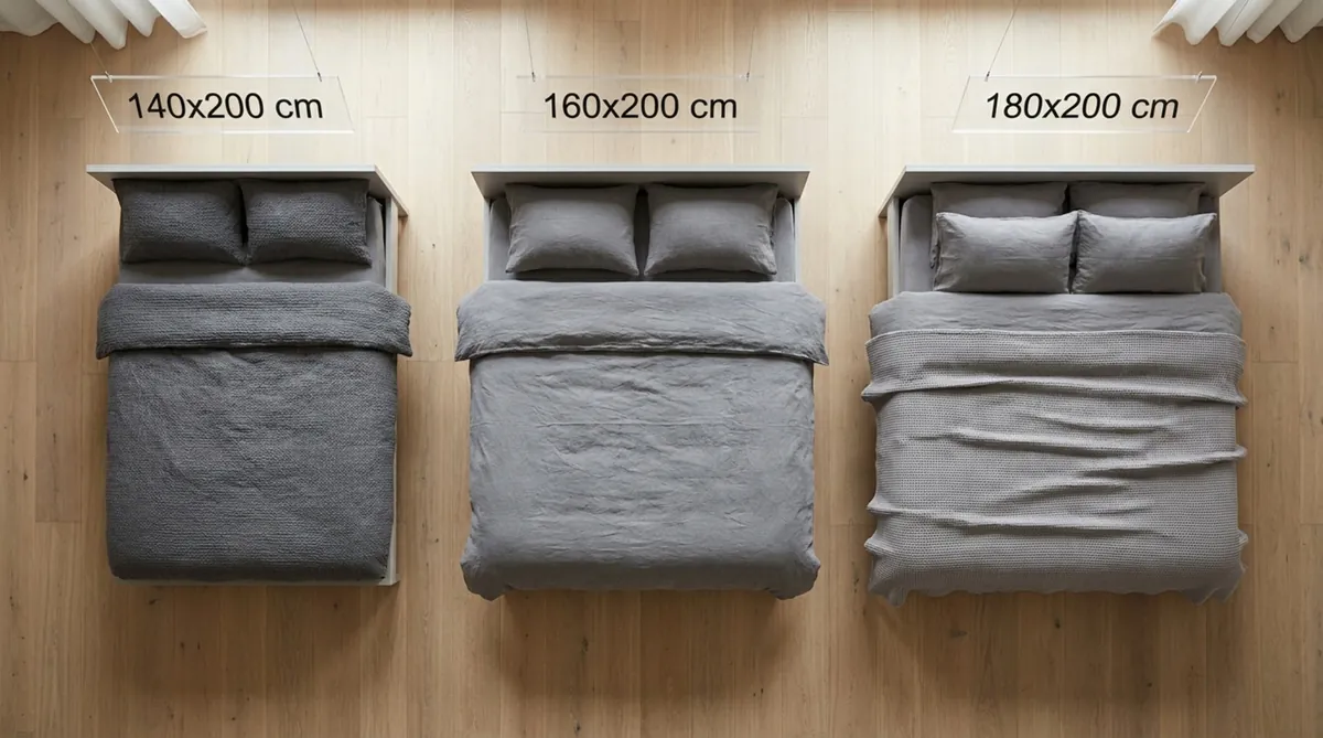 Welche Bettgröße ist die richtige? 140x200, 160x200 oder 180x200?