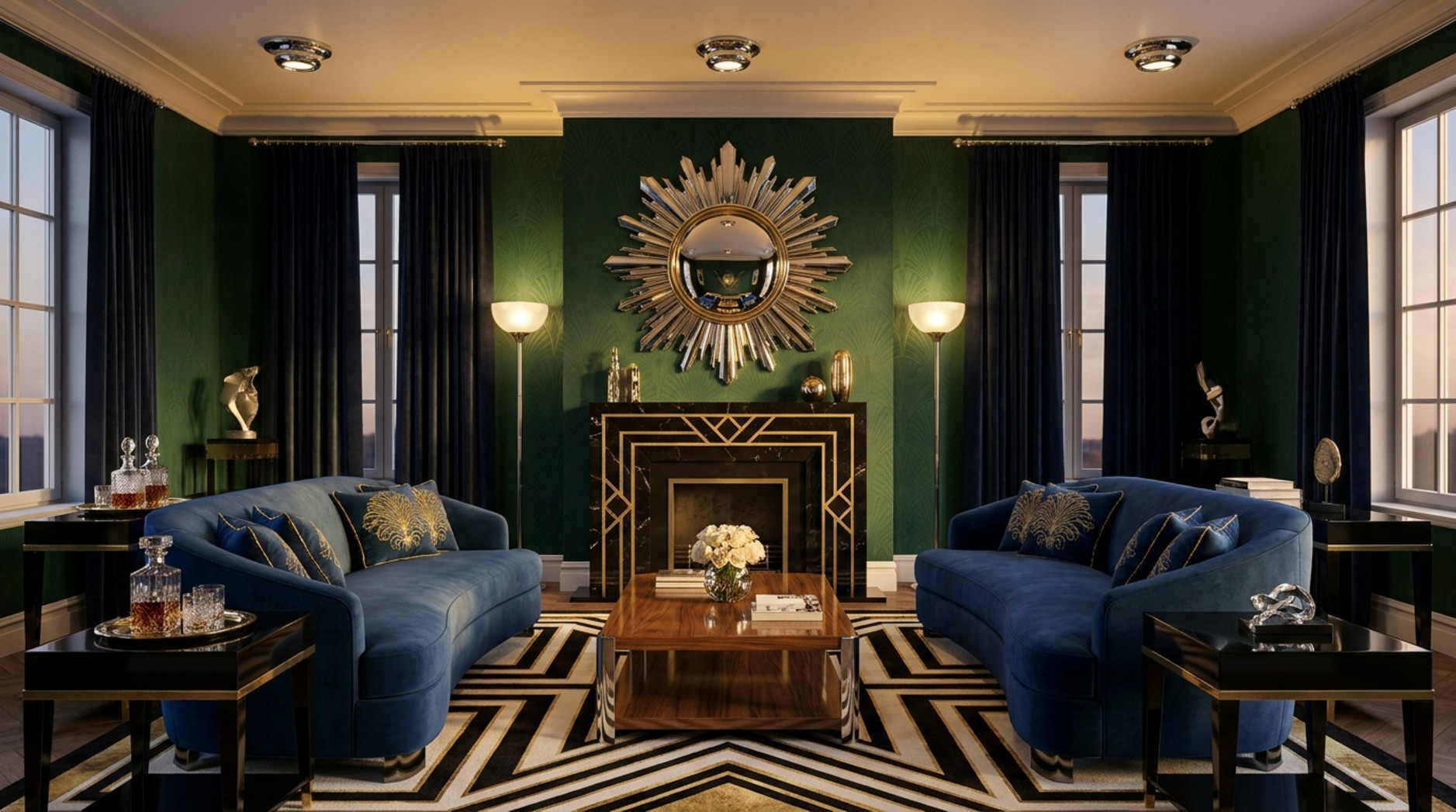 Art Déco Stil: Glamourös einrichten wie in den 20er Jahren