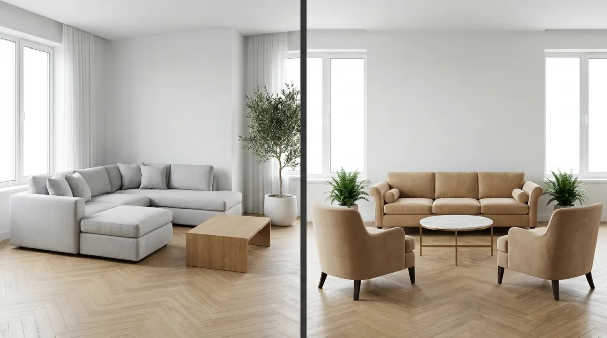 Ecksofa oder klassische Couch - Was ist besser?
