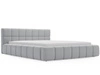 Polsterbett mit Bettkasten und Lattenrost 180x200 Alicante Hellgrau
