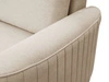 Ecksofa L-Form Rechts mit Schlaffunktion und Bettkasten Limon Dunkelbeige