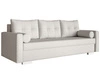 Schlafsofa mit Bettfunktion und Bettkasten Pori Creme