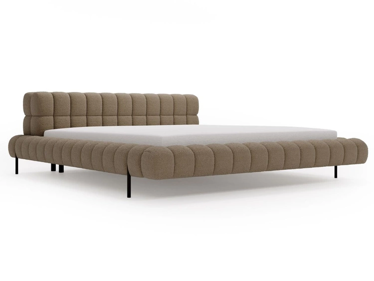 Polsterbett mit Lattenrost 120x200 Imagine Braun