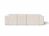 Ecksofa L-Form Links Moderne Ecksofa Loopo Creme