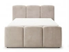 Boxspringbett mit Bettkasten 180x200 Campi Beige