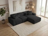 Ecksofa L-Form Rechts Moderne Ecksofa Leni Schwarz