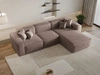 Ecksofa L-Form Rechts Arizona Braun