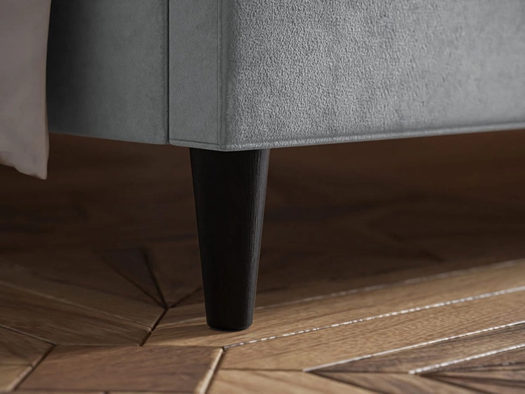 Polsterbett mit Lattenrost 180x200 Tril Dunkelblau