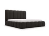 Polsterbett mit Bettkasten und Lattenrost 200x200 Imperial Schwarz