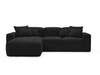Ecksofa L-Form Links Moderne Ecksofa Leni Schwarz