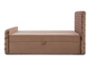 Boxspringbett mit Bettkasten 160x200 Cleo Lux Schwarz