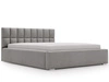 Polsterbett mit Bettkasten und Lattenrost 160x200 Hugo Grau