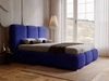Polsterbett mit Bettkasten und Lattenrost 200x200 Bubble Blau