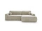 Hellbeige \ Samt \ Rechts