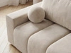 Schlafsofa mit Bettfunktion und Bettkasten Miro Beige
