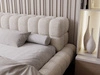 Polsterbett mit Lattenrost 120x200 Imagine Beige