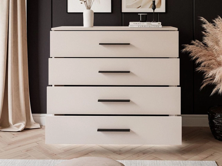 Kommode mit Schubladen und LED-Beleuchtung Nuveo Kaschmir