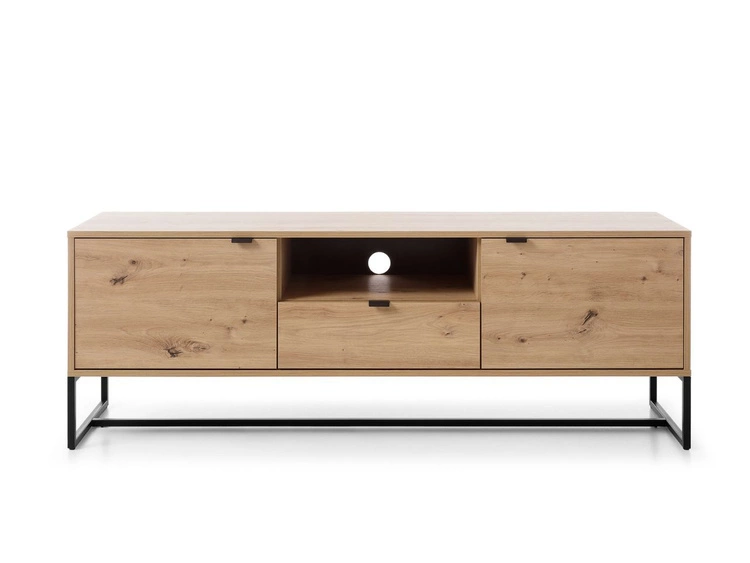 TV-Lowboard mit Schublade und Türen Anime Eiche Artisan
