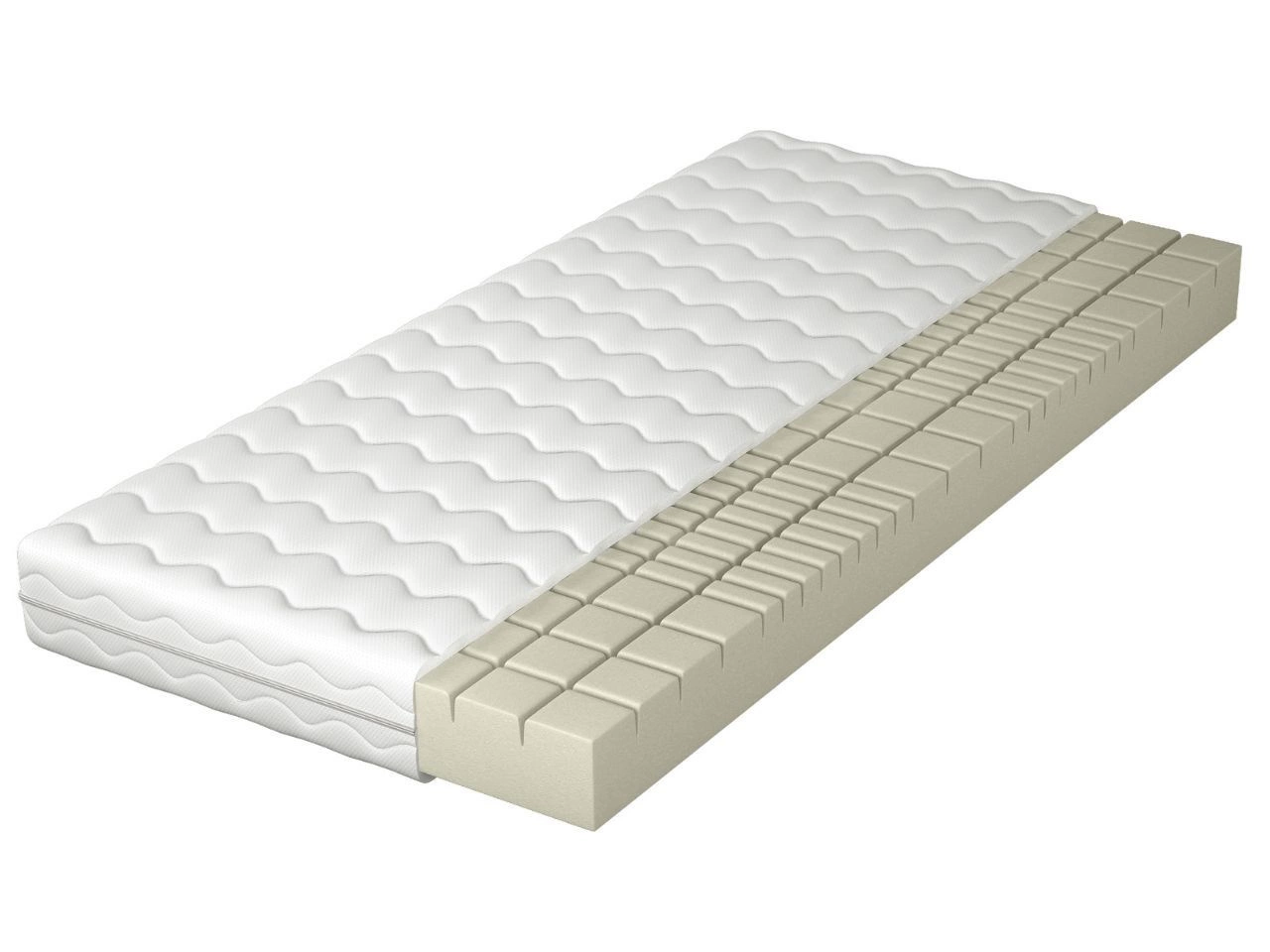 Schaumstoffmatratze mit hochelastischem Schaumstoff Vistula 200x200