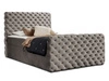 Boxspringbett mit Bettkasten 140x200 Cleo Lux Braun