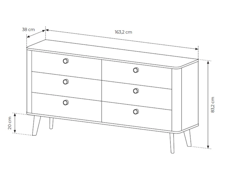 Schlafzimmer-Set Bilancio Eiche Barista