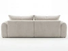 Ecksofa L-Form Links mit Schlaffunktion und Bettkasten Bonno Beige