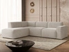Ecksofa L-Form Links Eluno Hellbeige