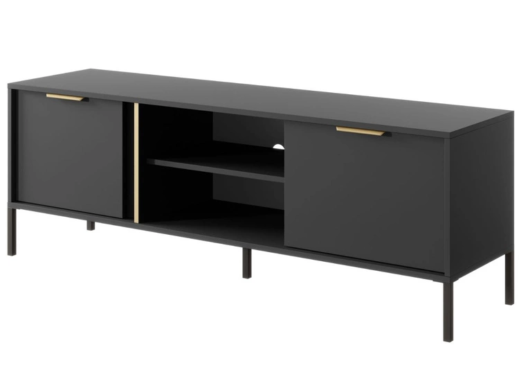TV-Lowboard mit Türen Drino Anthrazit