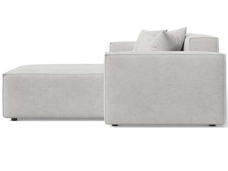 Ecksofa L-Form Rechts Arizona Grau