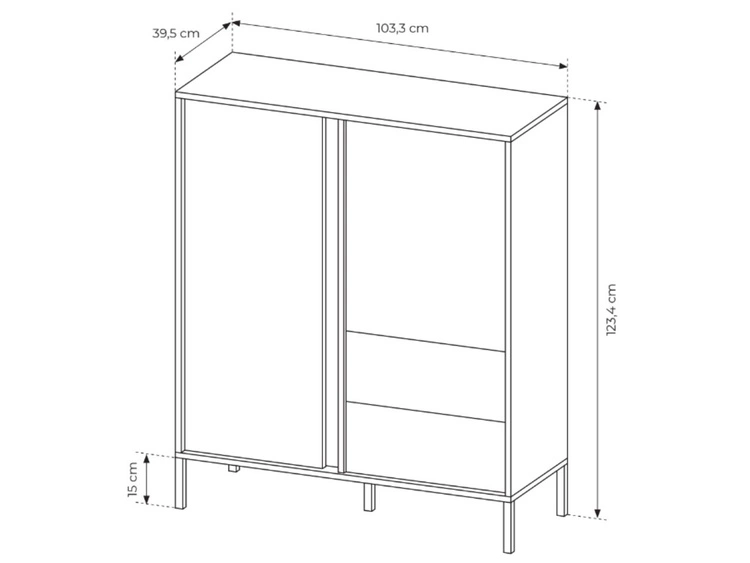 Wohnzimmer-Set Dego Beige