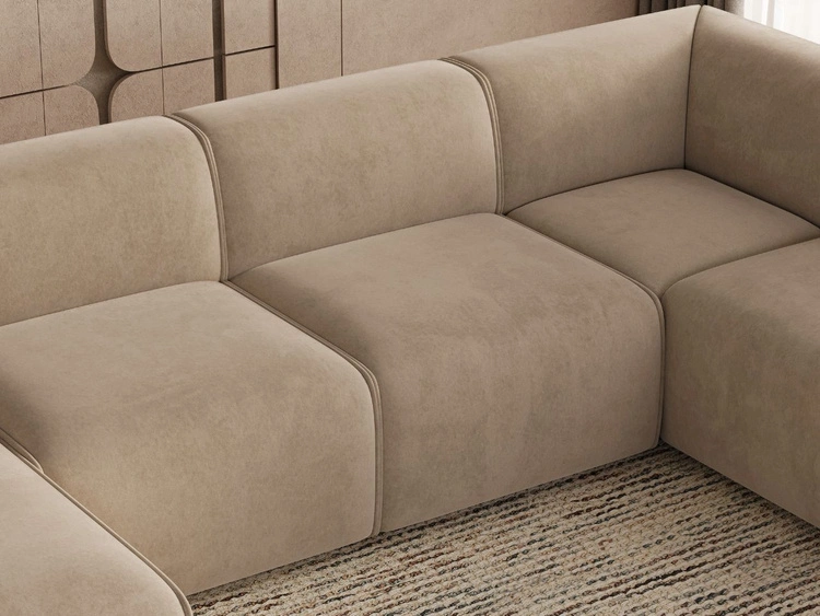 Wohnlandschaft Rechts Belluno Beige