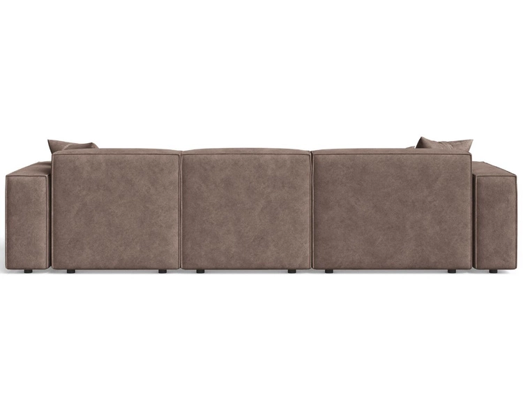 Ecksofa L-Form Links Arizona Braun