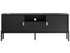 TV-Lowboard zweitürig mit Schublade Orlean Schwarz Matt