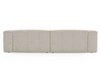 Sofa Moderne Cord Sofa für Wohnzimmer Landi Beige