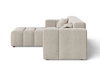 Ecksofa L-Form Links Moderne Ecksofa Loopo Beige