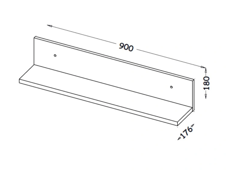 Set industrial Wohnzimmermöbel Lavore Wotan Eiche, Schwarz matt
