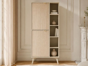 Regal mit Türen Modena Beige