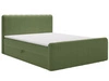 Boxspringbett mit Bettkasten 180x200 Osteno Grün