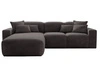 Ecksofa L-Form Links Moderne Ecksofa Leni Schwarz