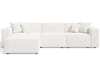 Ecksofa L-Form Links Arizona Creme