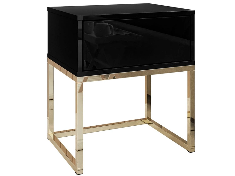 Schwarzer Glanz \ Push to open \ Golden