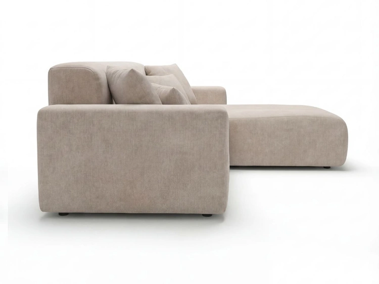 Ecksofa L-Form Rechts Nork Beige