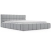Polsterbett mit Bettkasten und Lattenrost 120x200 Alicante Hellgrau