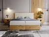 Boxspringbett mit Bettkasten 160x200 Forest Beige